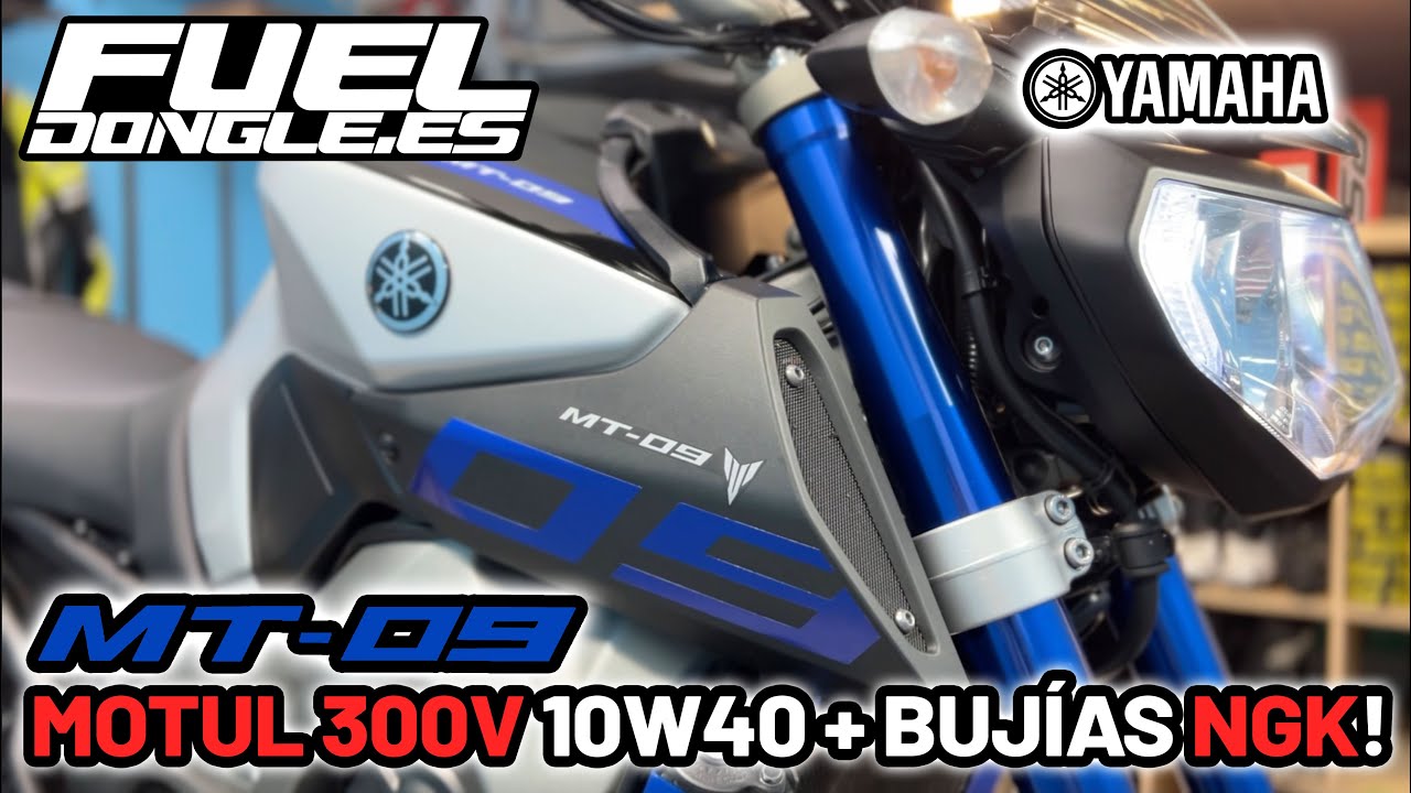 CAMBIO DE ACEITE Y BUJÍAS - YAMAHA MT-09