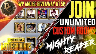 Pubg Mobile Lite   Unlimited Custom Room  5 Winnerpass Giveaway At 5000 Subscriber