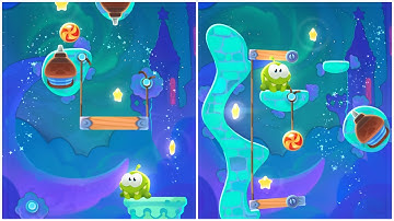 OM NOM CUT THE ROPE MAGIC FUNNY GAME #6  | GAME ON ANDROID/IOS