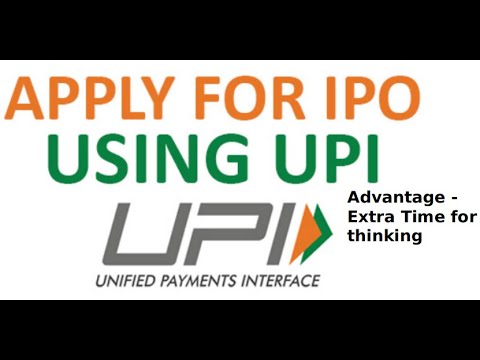 IPO Application Using UPI Mandate | How to Apply | Advantages - YouTube