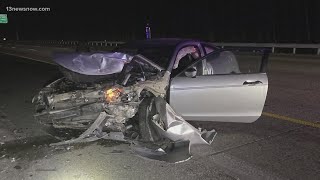 Infant dies, days after I-64 crash in Hampton; 14-year-old girl driver charged with DUI