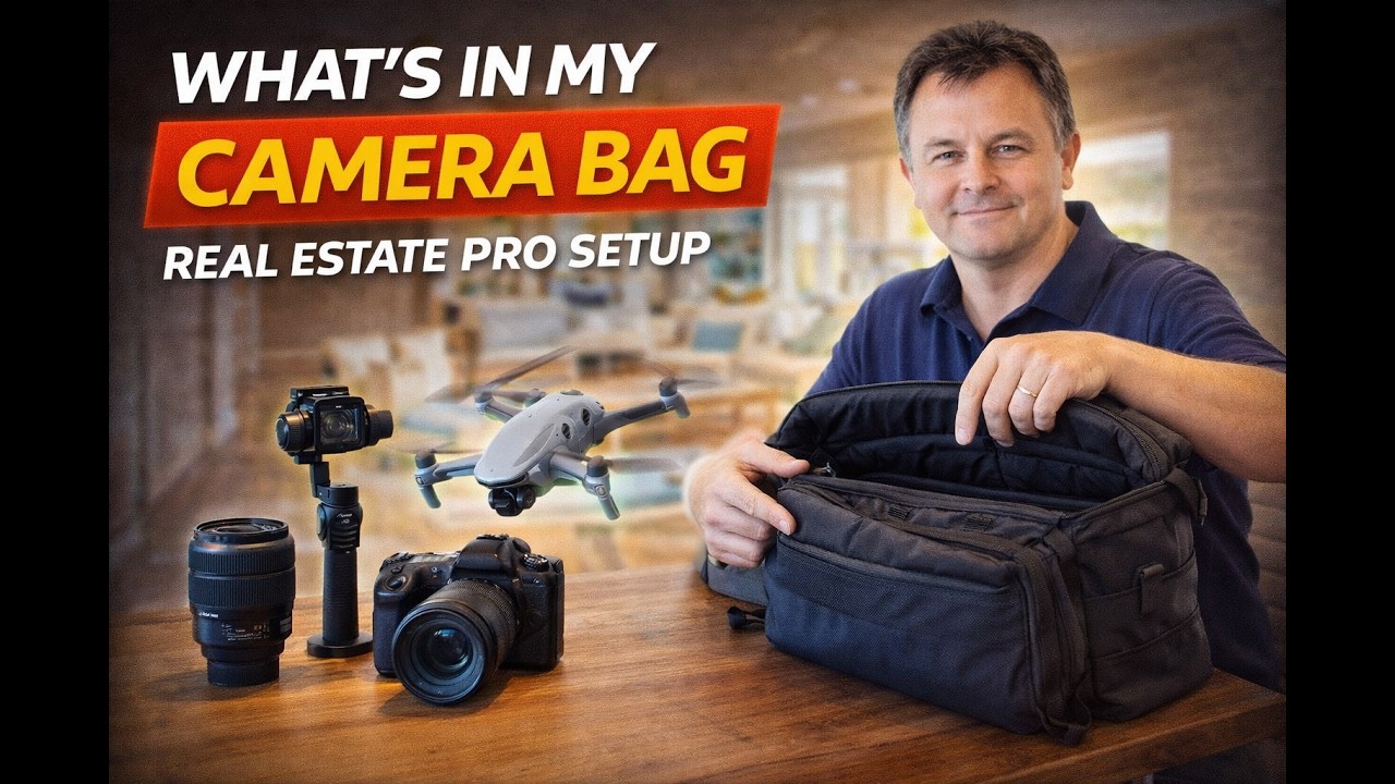 What’s in My Real Estate Gear Bag? (Must-Have Equipment!)