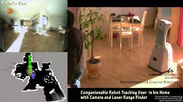 User tracking demonstrated on Companionable robot