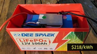 DeeSpaek 12V 100Ah LiFePO4 Battery Testing and Teardown, Cheap $279!
