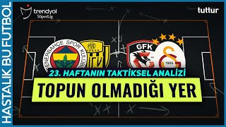 TOPUN OLMADIĞI YER | Trendyol Süper Lig 23. Hafta Taktiksel Analiz image