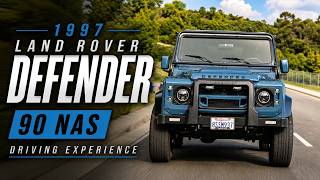 1997 Land Rover Defender 90 NAS Driving Video