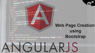 Free Angular Course | Web Page Creation Using Bootstrap | ExcelR