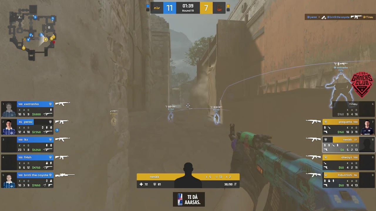 LIGA GAMERS CLUB SERIE A - DEZEMBRO - QUARTAS DE FINAL | (MD3)