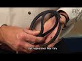 Replacing your General Electric Washer V-Style Drive Belt