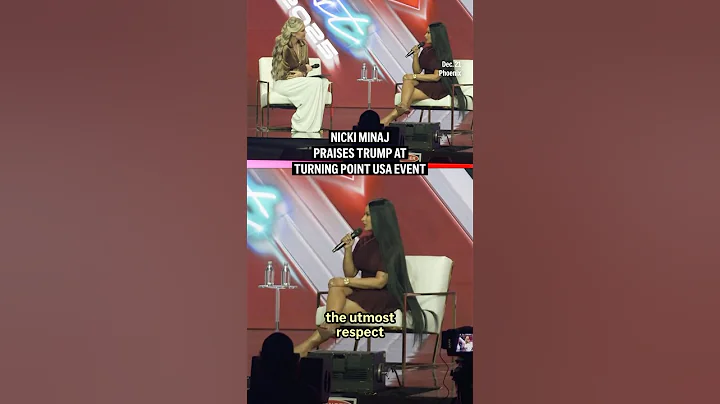 Nicki Minaj praises Trump atTurning Point USA event