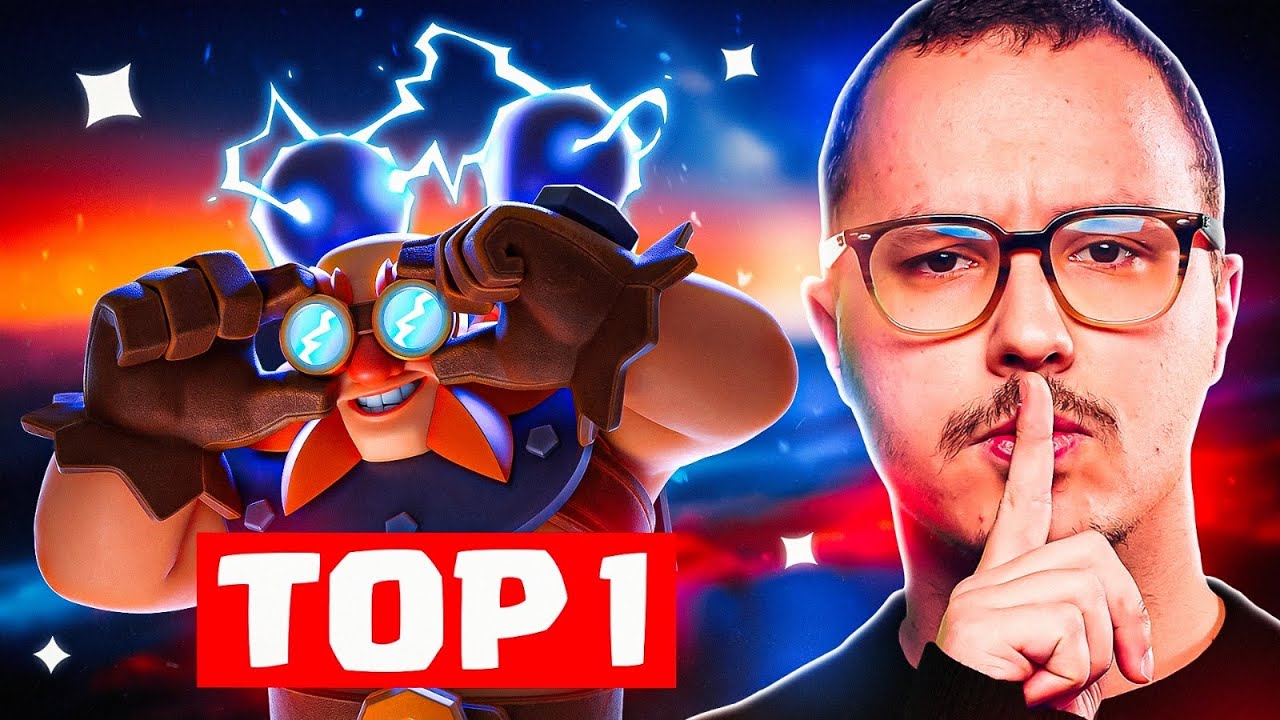Ce joueur francais est top 1 monde avec l'une des pires carte de Clash Royale !