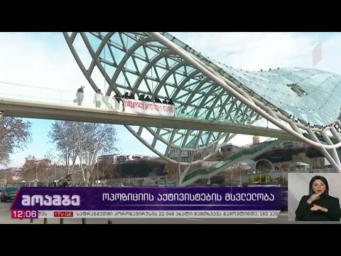 ოპოზიციის აქტივისტების მსვლელობა