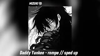 Daddy Yankee - rompe // sped up Resimi