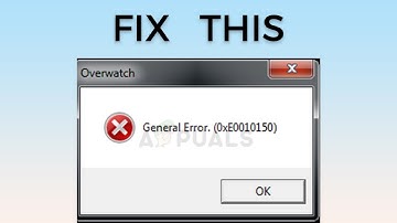 How to Fix General error 0xE00101B0 in Overwatch 2