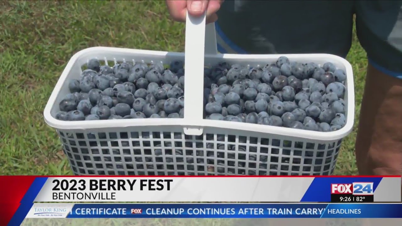 Bentonville hosts annual Berry Fest YouTube