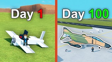 Day 1 vs 100 in Plane Crazy!