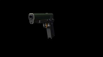 3D Coat - Colt 1911 Model (WIP)
