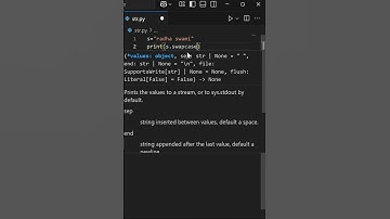 trick string function in python