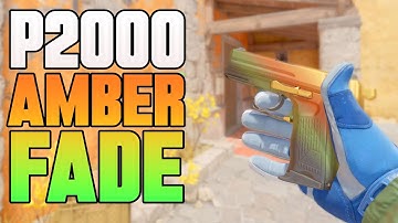 ★ CS2 P2000 Amber Fade (FACTORY NEW) | CS2 P2000 Gameplay