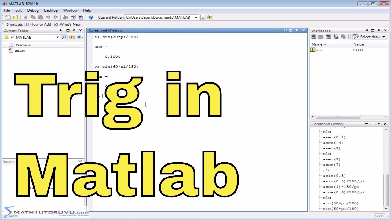 How To Write Cos 2 X In Matlab