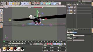 Cinema 4D Tutorial   Minecraft Eagle Rig Show