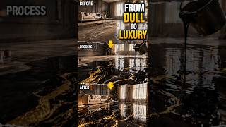 Black Gold Epoxy 😱✨#shorts #ai, #architecture, #trending,  #aiart. #tranding, #tainding,  #trainding