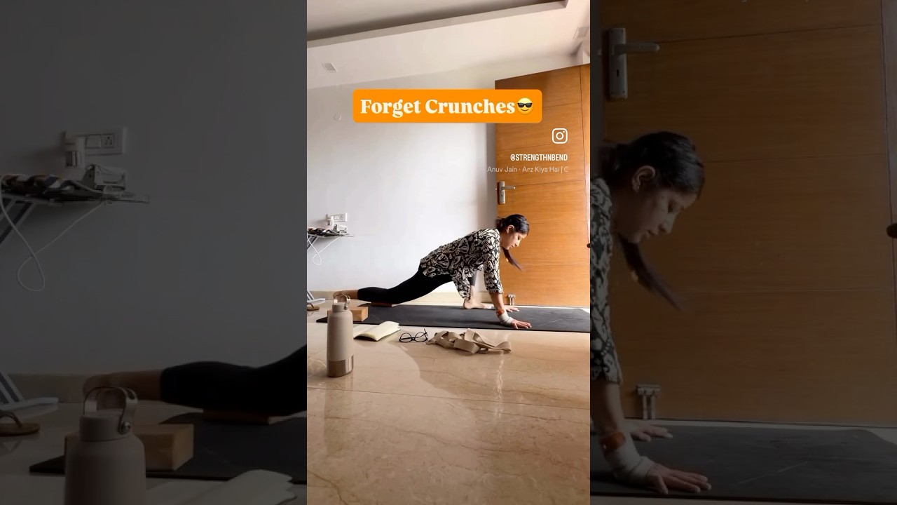 Bye bye to good old crunches 