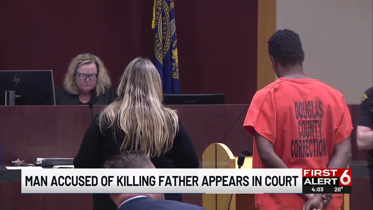 Man accused of killing father appears in court - YouTube