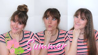 Summer Hairstyles | No Heat, Quick, and Easy | Sabrina Davidson
