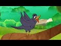 Le Corbeau et le Renard | 1 Fable + 4 comptines et chansons  | dessins animés en français
