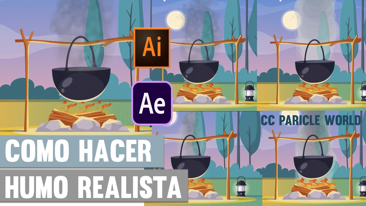 Tutorial en vídeo: crear humo realista en After Effects con CC Particle World