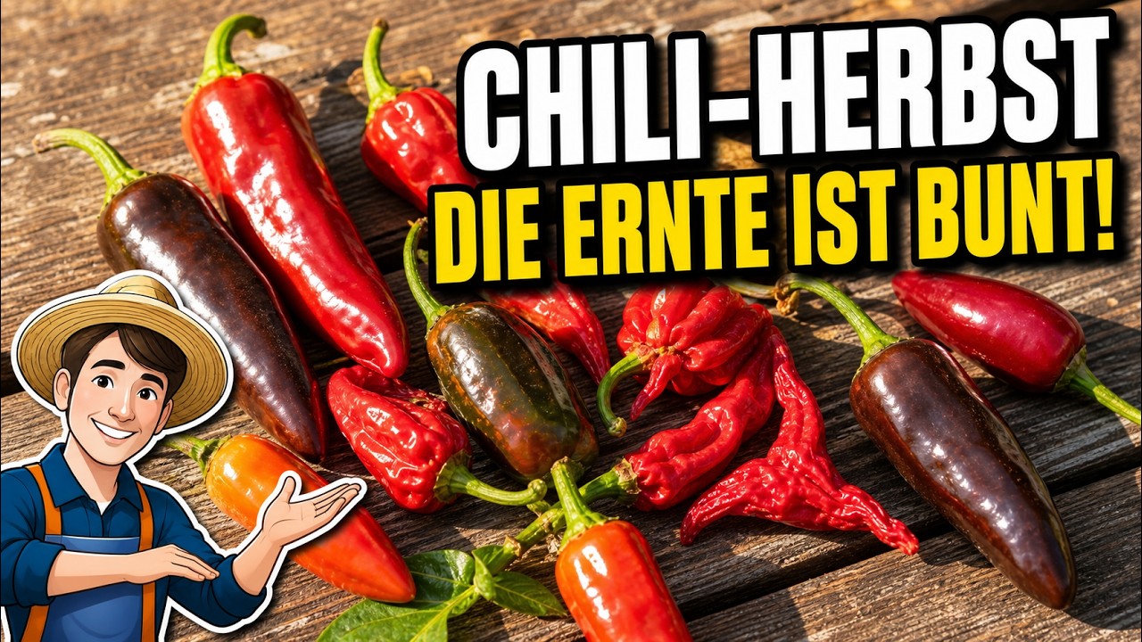 Chili Herbst-Rundgang: Sonne & reiche Ernte im Oktober