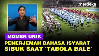 Download Lagu Gaya Penerjemah Bahasa Isyarat Saat Lagu Tabola Bale dalam HUT Ke-80 RI di Istana MP3 Download Lagu Gaya Penerjemah Bahasa Isyarat Saat Lagu Tabola Bale dalam HUT Ke-80 RI di Istana MP3