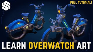 Beginners Guide to Creating Overwatch-Style Game Art [3D MODELING/TEXTURING] screenshot 5