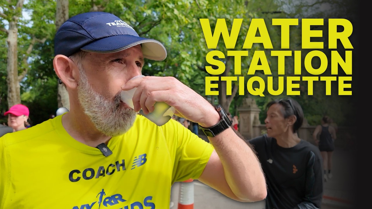 Water Station Etiquette | How to get through a water station safely and fully hydrated
