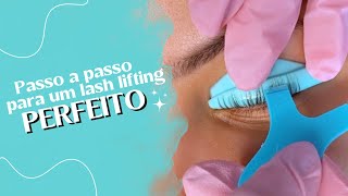 Como fazer Lash Lifting em Cílios Longos - Passo a Passo