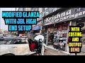 Glanza Modified with Audio Upgrade JBL Mono Amplifier with High end JBL SQL setup ❤️🔥😍✨