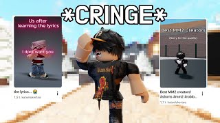 I played MM2 but every time I DIE I watch my OLD CRINGY SHORTS! (funny moments)