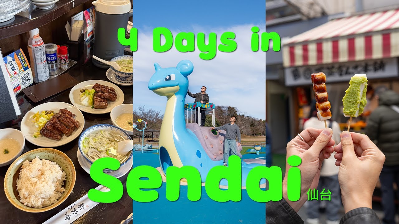 4 days in Sendai 🇯🇵 仙台 (Is this Japan’s most underrated city?) | japan trip