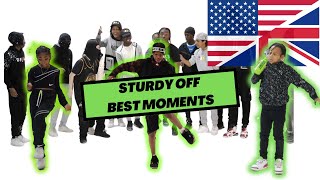 Best Ever Sturdy Off Moments UK vs USA