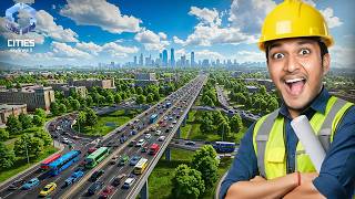 Huge Traffic Problem in My City! | Cities Skylines 2: Bridges and Ports