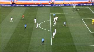 Suarez 1 0 South Korea 2nd Round  World Cup 2010