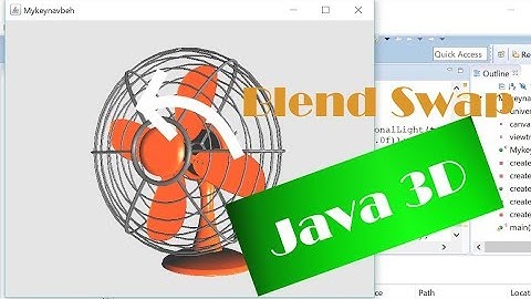Java 3D: How to Rotate the Blades of a Blend Swap Electric Fan Model (with Source Code)