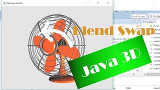Java 3D: How to Rotate the Blades of a Blend Swap Electric Fan Model (with Source Code)
