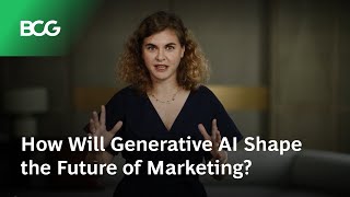 How Will Generative AI Shape the Future of Marketing?