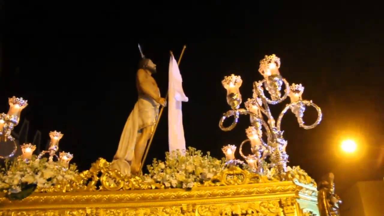 Salida del Resucitado Semana Santa Algeciras 2016 Domingo de Resurreccion