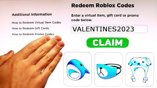 +6 *NEW* Roblox PROMO CODES 2023 All FREE ROBUX Items in MARCH + EVENT | All Free Items on Roblox
