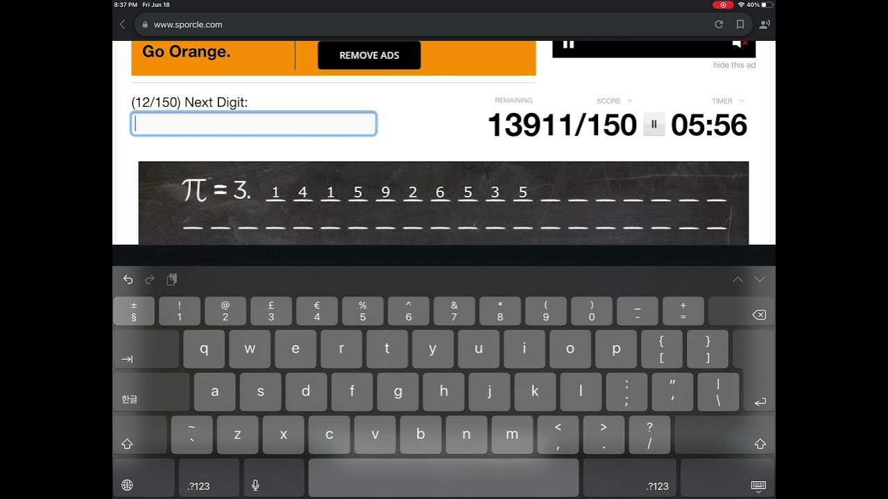 Naming all 150 digits of pi! YouTube