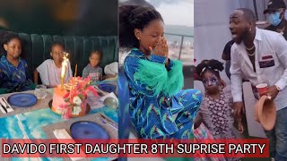 Obo Davido & Sophia Daughter Imade 8yrs Suprise Birthday party in 2023