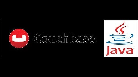Getting started with java and couchbase